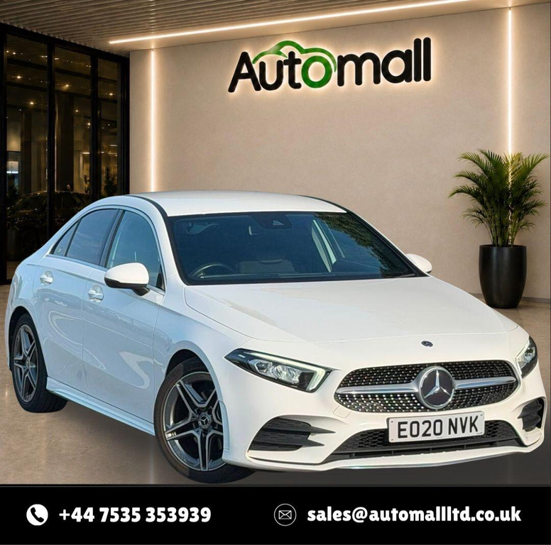 Mercedes-Benz A Class 1.5 Amg Line 7G-dct Euro 6 Ss White #2