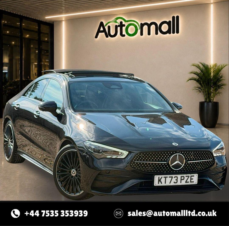Mercedes-Benz CLA Class 1.3 H Mhev Amg Line Premium Plus Coupe 7G-dct Eu Black #4