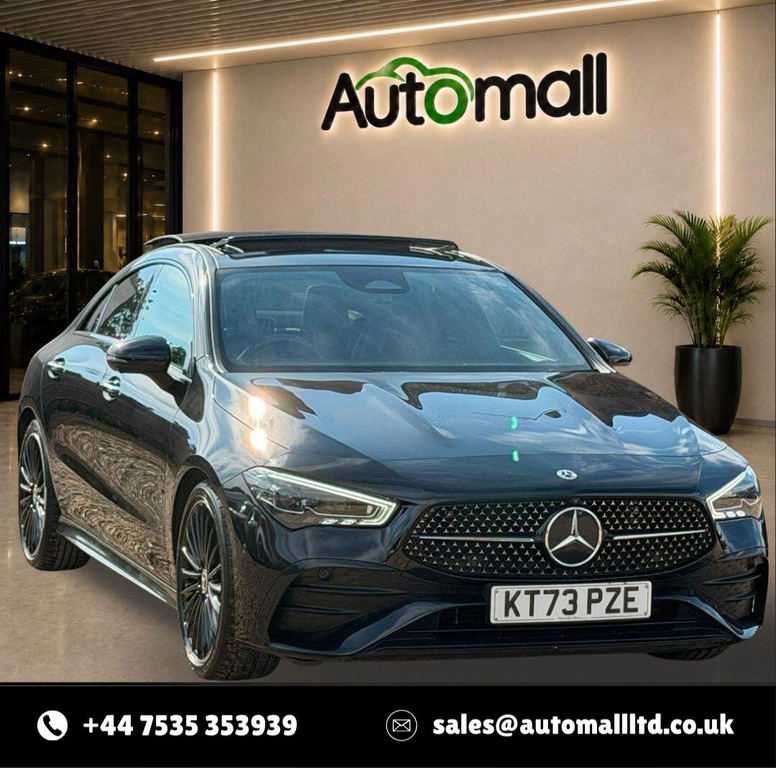 Mercedes-Benz CLA Class 1.3 H Mhev Amg Line Premium Plus Coupe 7G-dct Eu Black #5