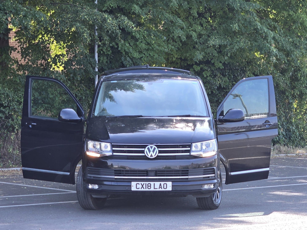 Volkswagen Caravelle 2.0 Tdi Bluemotion Tech Executive Dsg Euro 6 Ss CX18LAO Black #6