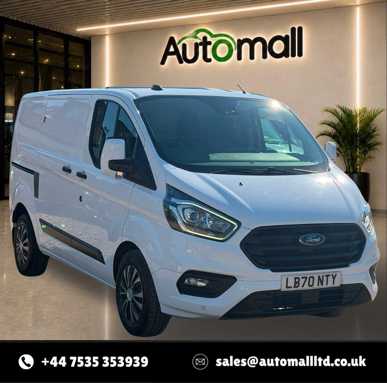 Ford Transit Custom 1.0 340 Ecoboost 13.6Kwh Trend L1 H1 Euro 6 5 White