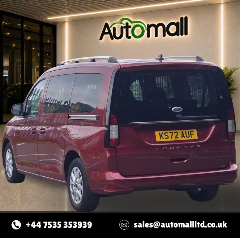 Ford Grand Tourneo Connect 2.0 Ecoblue Titanium Dct Euro 6 Ss Red #3