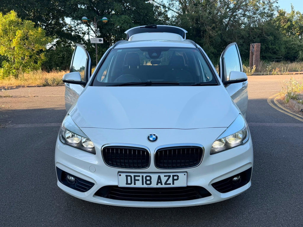 BMW 2 Series Mpv White #5