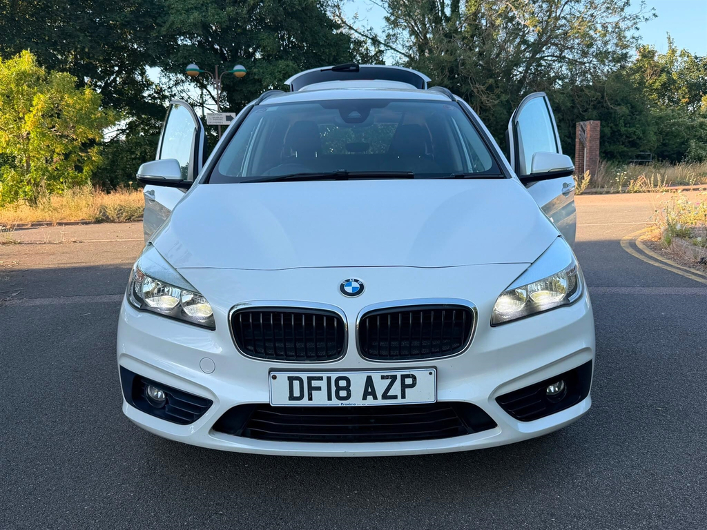 BMW 2 Series Mpv White #4