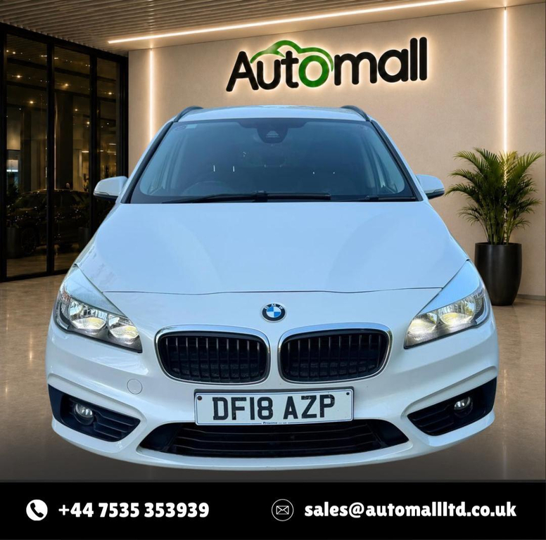 BMW 2 Series Mpv White #2