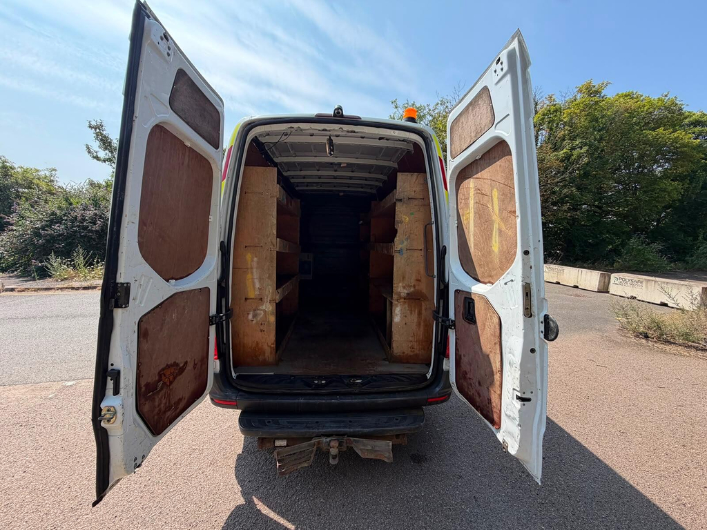Mercedes-Benz Sprinter 2.1 314 Cdi L2 White #28