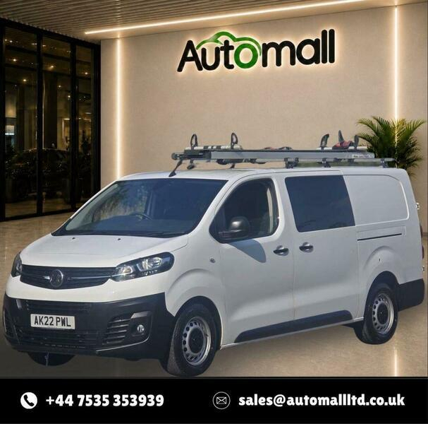 Vauxhall Vivaro 2.0 Turbo D 3100 Dynamic Crew Van L2 H1 Euro 6 S White #5