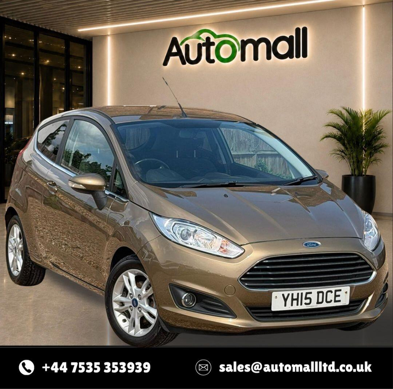 Ford Fiesta 1.0T Ecoboost Zetec Euro 6 Ss 