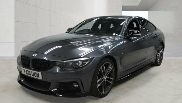BMW 4 Series Gran Coupe 420I M Sport Hatchback Grey #2