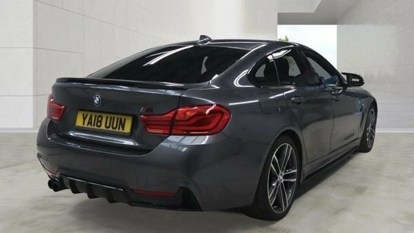 BMW 4 Series Gran Coupe 420I M Sport Hatchback Grey #4