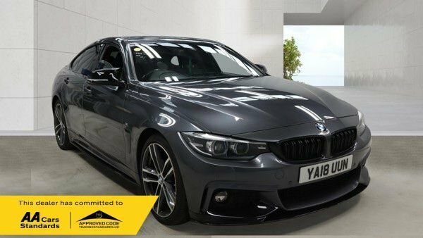 BMW 4 Series Gran Coupe 420I M Sport Hatchback Grey