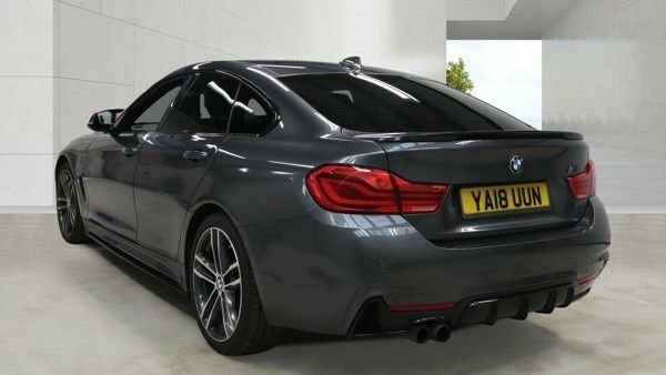 BMW 4 Series Gran Coupe 420I M Sport Hatchback Grey #3