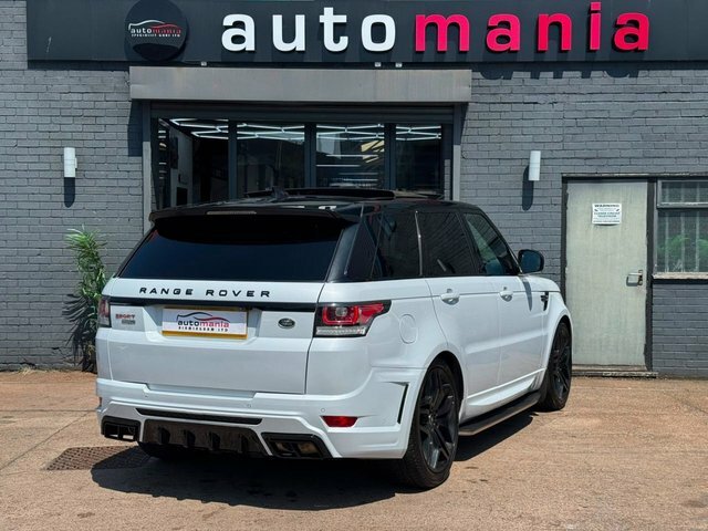 Land Rover Range Rover Sport Sd V6 Dynamic White #3