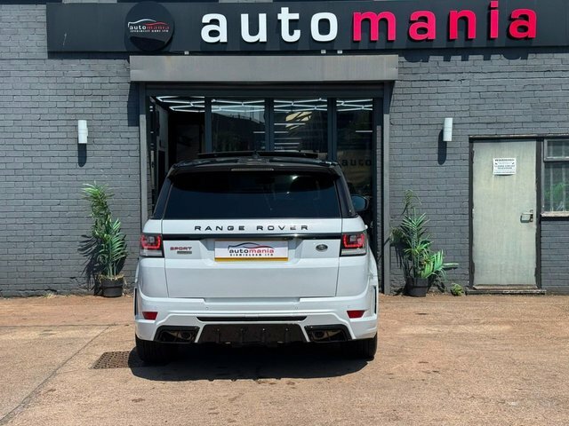 Land Rover Range Rover Sport Sd V6 Dynamic White #5