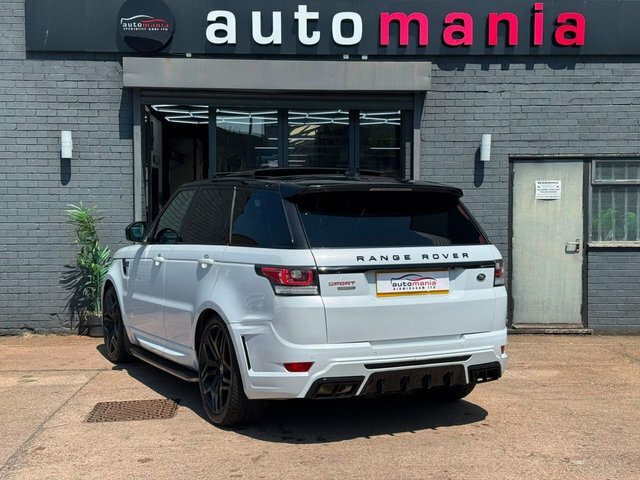 Land Rover Range Rover Sport Sd V6 Dynamic White #4