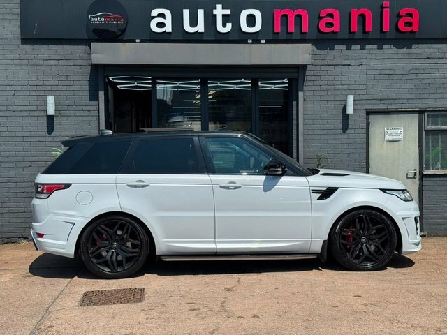 Land Rover Range Rover Sport Sd V6 Dynamic White #6
