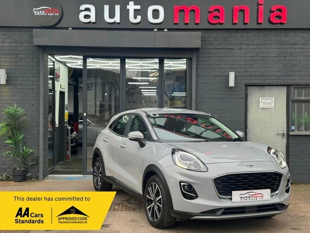 Ford Puma Ecoboost Mhev Titanium Suv Grey