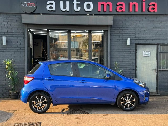 Toyota Yaris Vvt-i Icon Tech Hatchback Blue