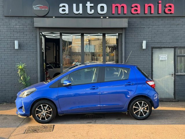 Toyota Yaris Vvt-i Icon Tech Hatchback NA18FSY Blue #2