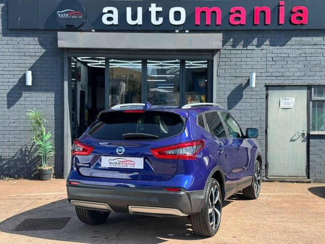 Nissan Qashqai Dig-t Tekna Suv KP69WDG Blue #4