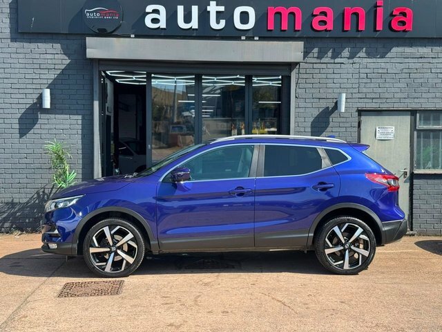 Nissan Qashqai Dig-t Tekna Suv KP69WDG Blue #6