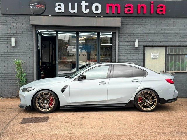 BMW M3 Biturbo Competition Saloon Grey #3