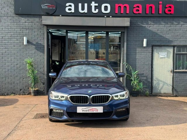 BMW 5 Series 520D M Sport Saloon Blue