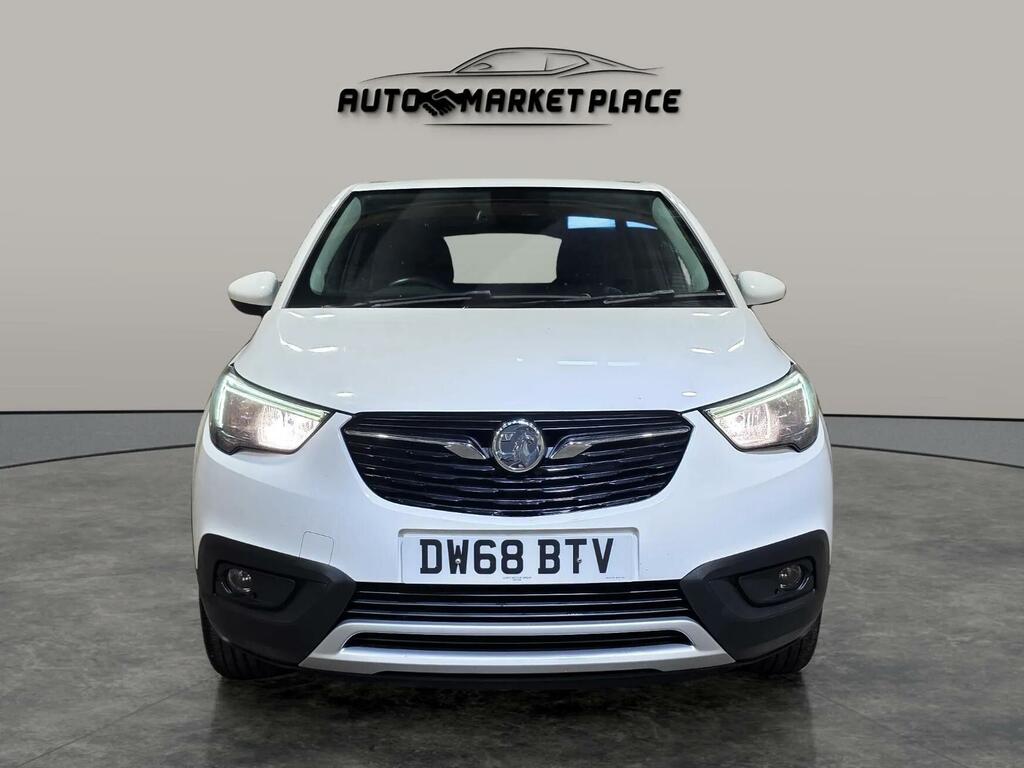 Vauxhall Crossland X 1.2 Turbo Gpf Tech Line Nav Euro 6 Ss DW68BTV White #2