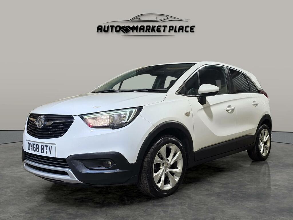Vauxhall Crossland X 1.2 Turbo Gpf Tech Line Nav Euro 6 Ss DW68BTV White #3