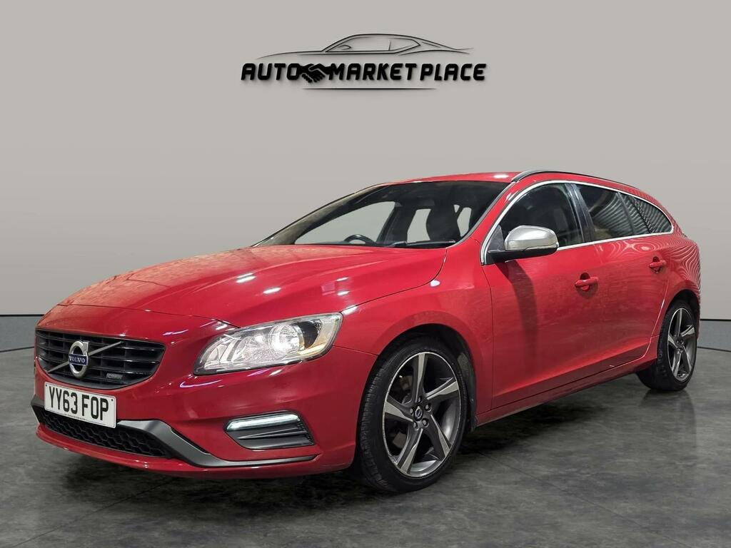 Volvo V60 R-design Nav Red #3