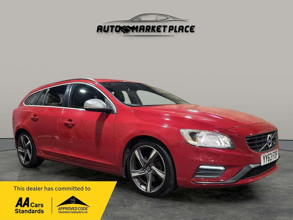 Volvo V60 R-design Nav Red