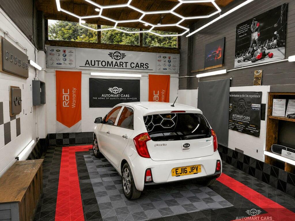 Kia Picanto 1.25 Ecodynamics 2 Euro 6 Ss White #4