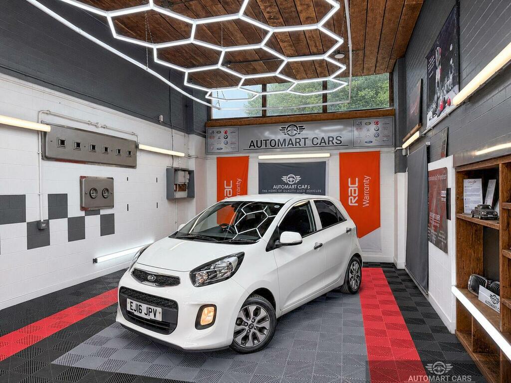 Kia Picanto 1.25 Ecodynamics 2 Euro 6 Ss White #3