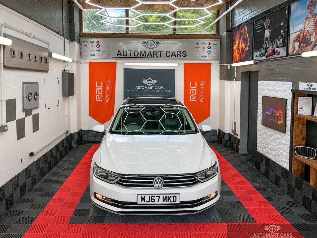 Volkswagen Passat 2.0 Tdi Gt Euro 6 Ss White #2