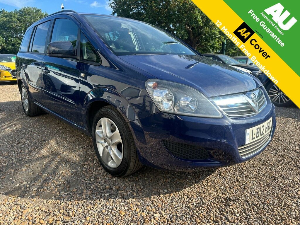 Vauxhall Zafira 1.6 16V Exclusiv Euro 5 Blue
