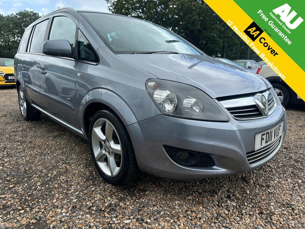 Vauxhall Zafira 1.8 16V Sri Euro 5 Silver