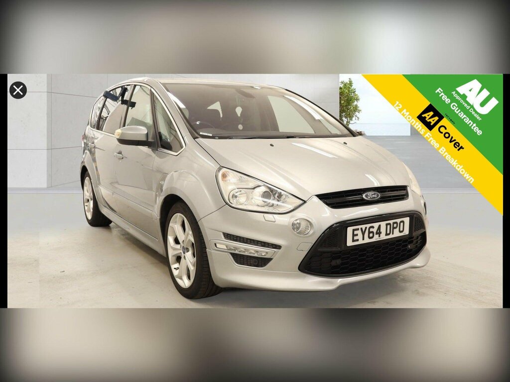 Ford S-Max 2.0T Ecoboost Titanium X Sport Powershift Euro 5 5 Silver