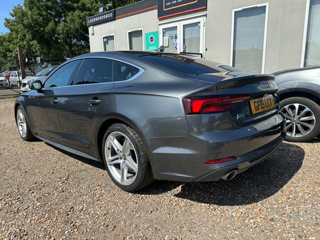 Audi A5 2.0 Tfsi 40 S Line Sportback S Tronic Euro 6 Ss Grey #4