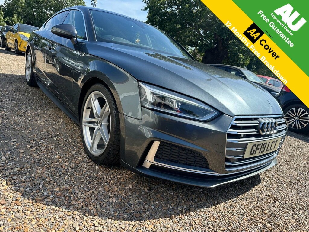 Audi A5 2.0 Tfsi 40 S Line Sportback S Tronic Euro 6 Ss GF19LCT Grey