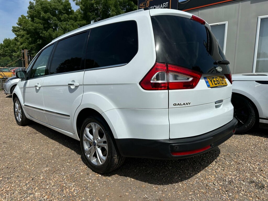 Ford Galaxy 2.0 Tdci Titanium X Powershift Euro 5 White #6