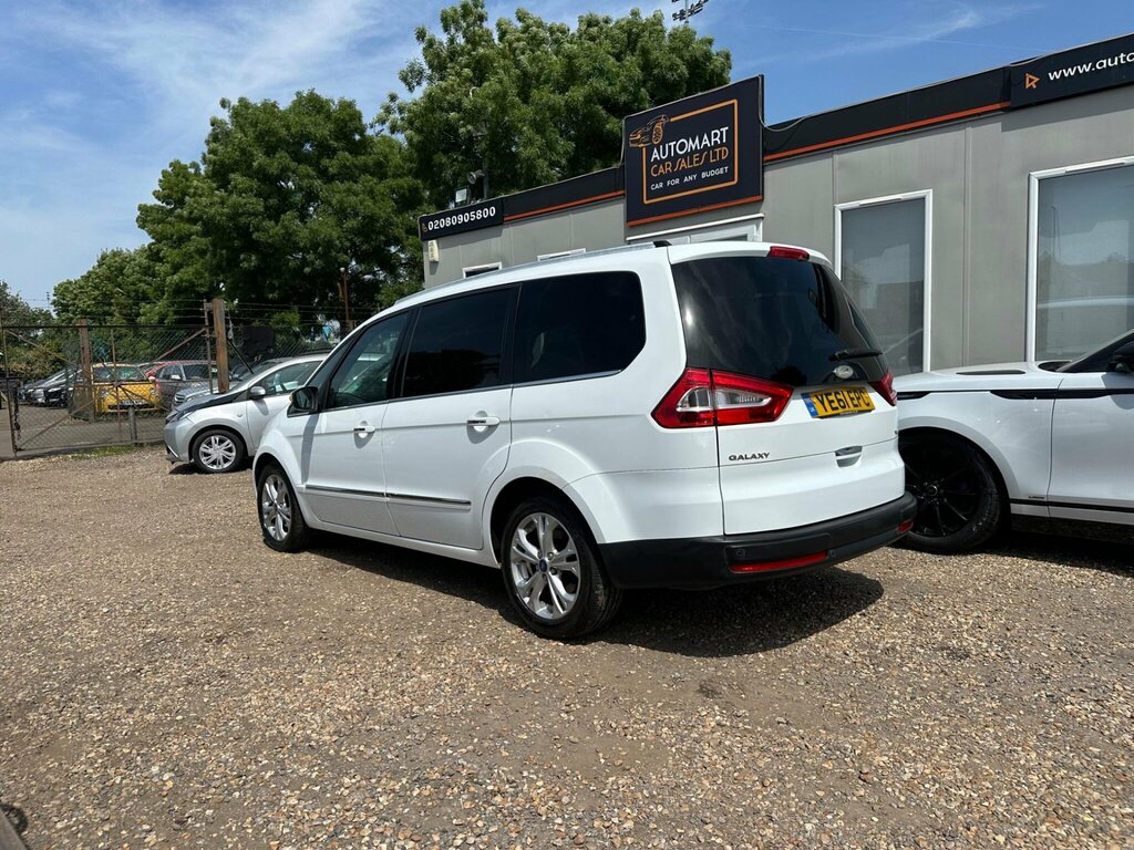 Ford Galaxy 2.0 Tdci Titanium X Powershift Euro 5 White #3