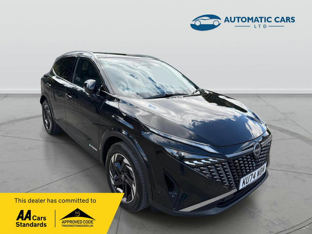 Nissan Qashqai E-power N-connecta KU74WBM Black
