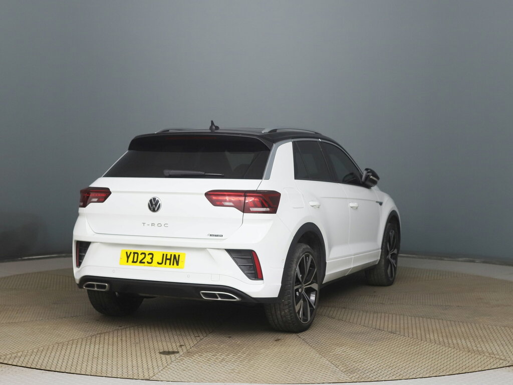 Volkswagen T-Roc R-line Tsi 4Motion Dsg White #6