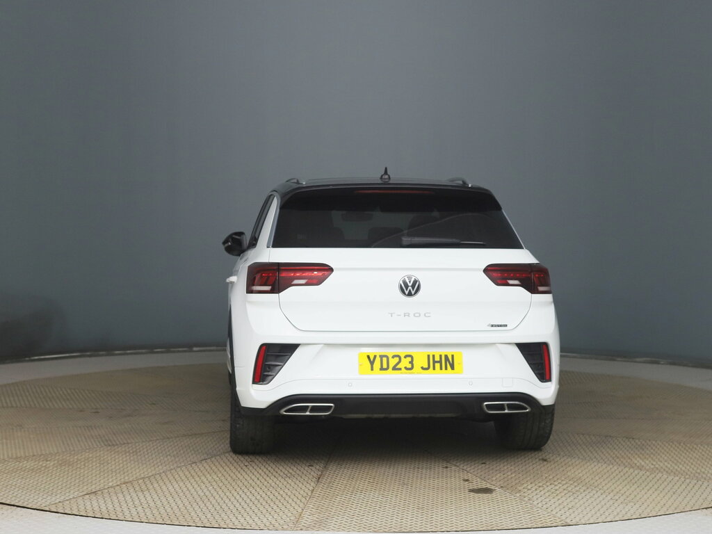 Volkswagen T-Roc R-line Tsi 4Motion Dsg White #4
