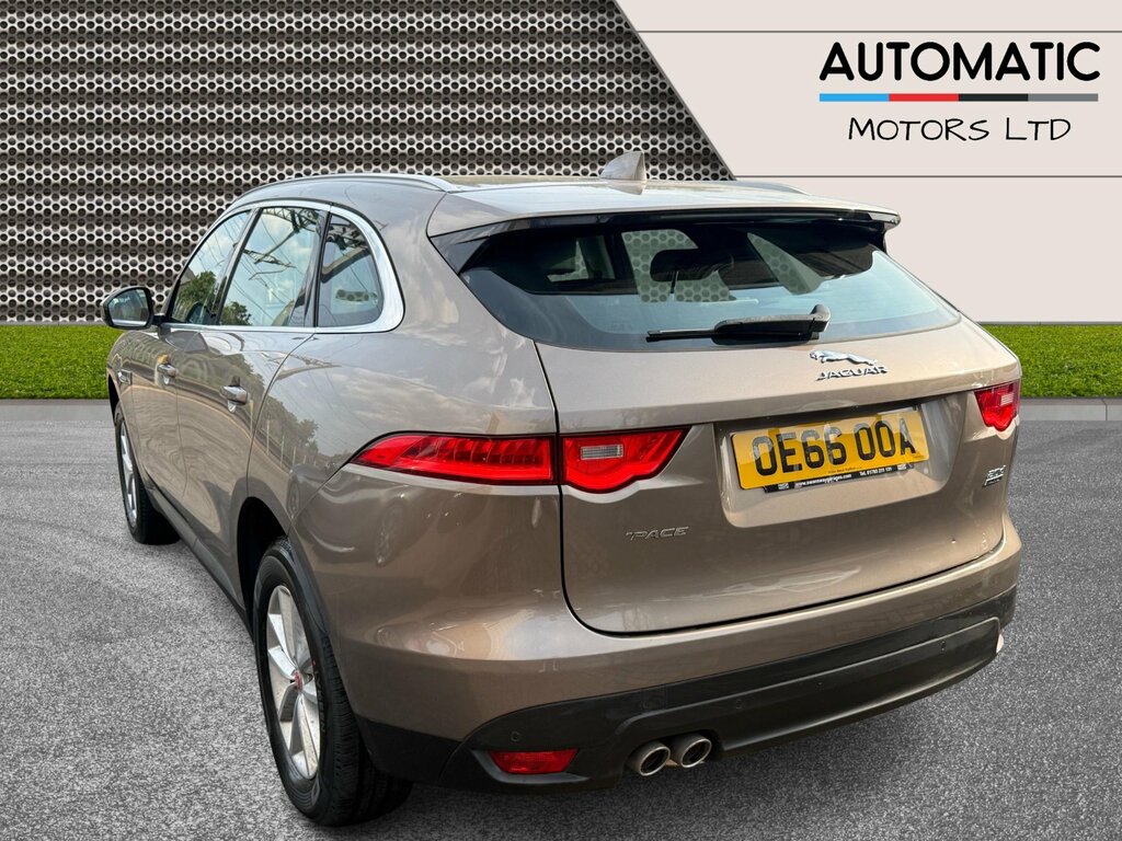 Jaguar F-Pace 2.0 D180 Prestige Suv Awd Euro 6 OE66OOA Brown #2