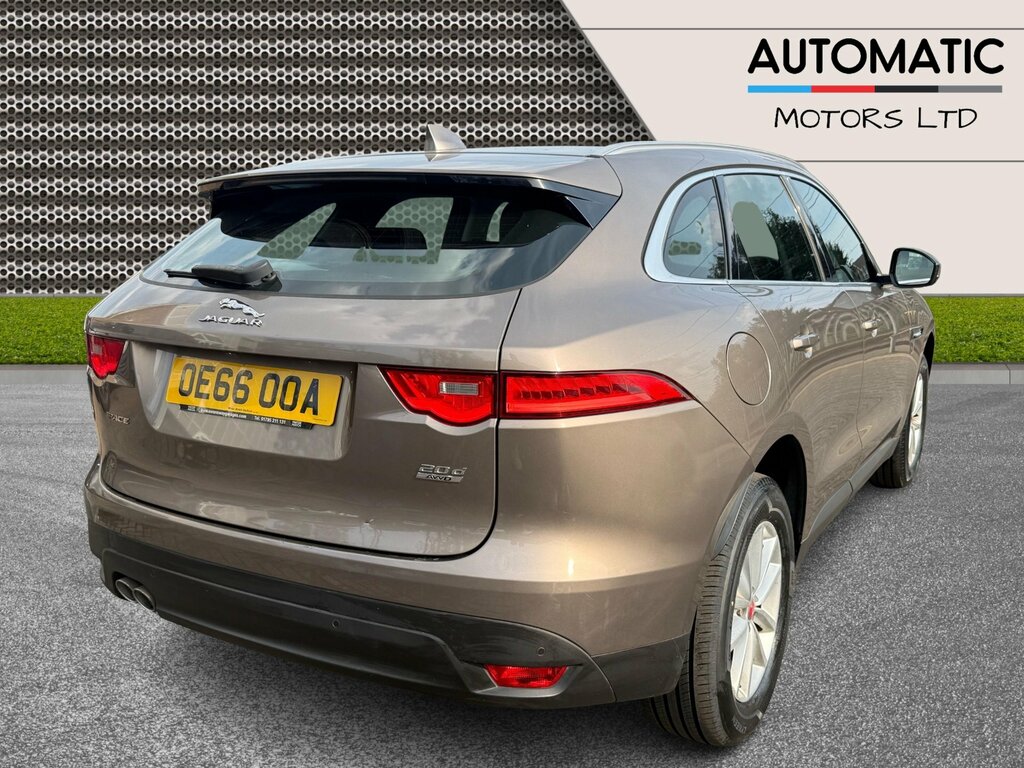 Jaguar F-Pace 2.0 D180 Prestige Suv Awd Euro 6 OE66OOA Brown #5