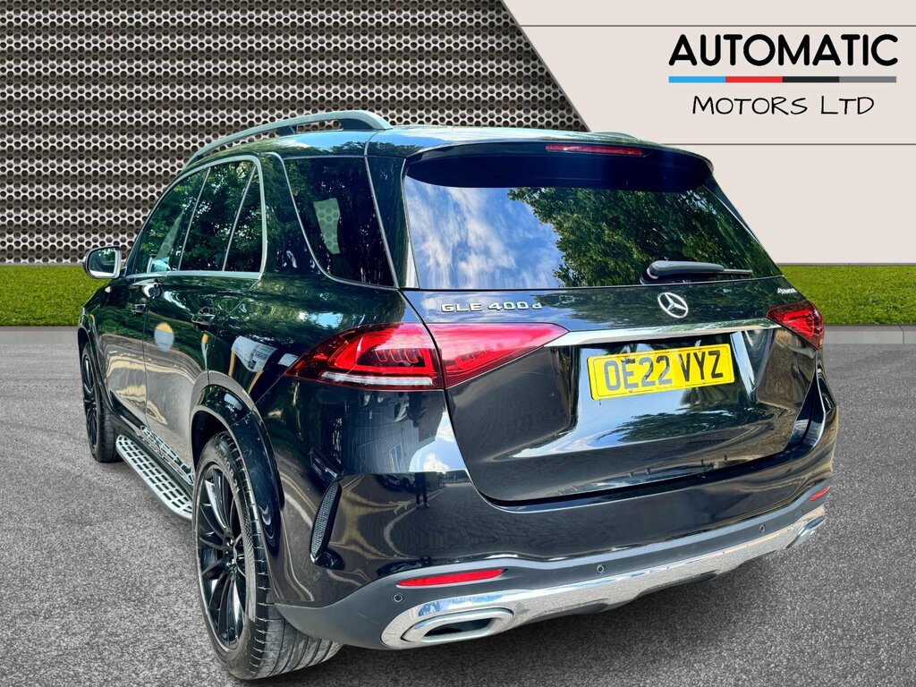 Mercedes-Benz GLE Class 2.9 Gle400d Amg Line Premium Suv G-tr OE22VYZ Black #2