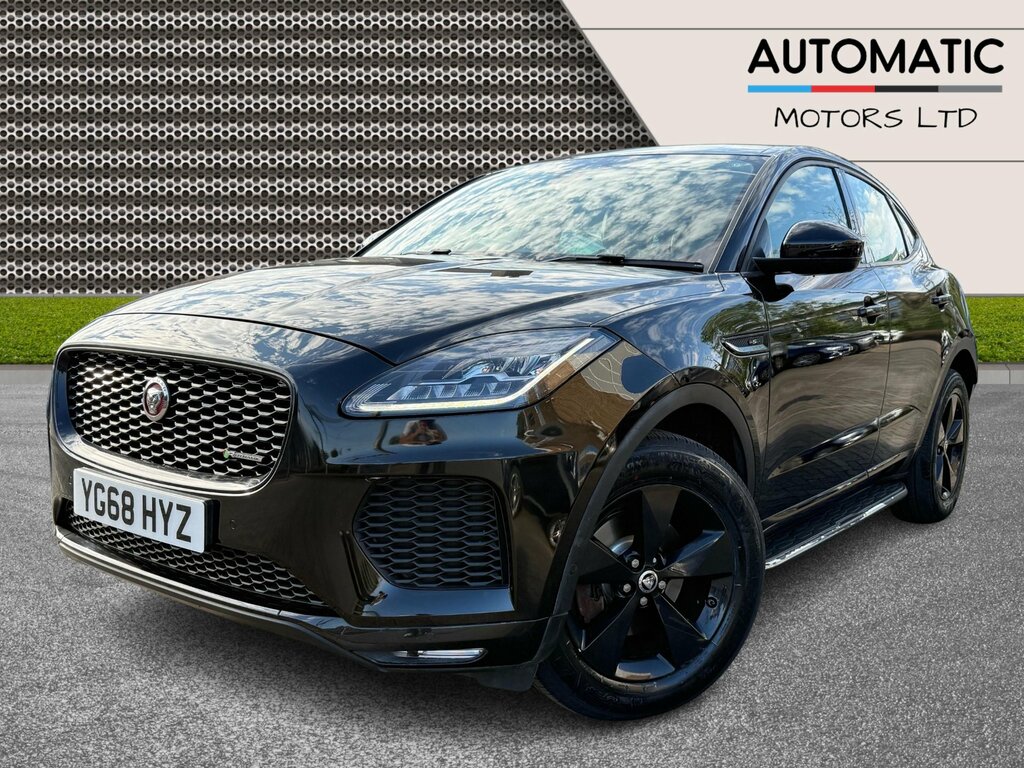 Jaguar E-Pace 2.0 D180 R-dynamic S Suv Awd Euro YG68HYZ Black #5