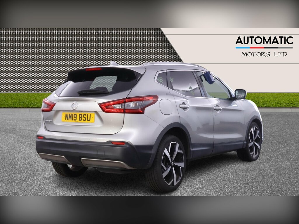 Nissan Qashqai 1.5 Dci Tekna Suv Dct Euro 6 Ss NM19BSU Silver #4