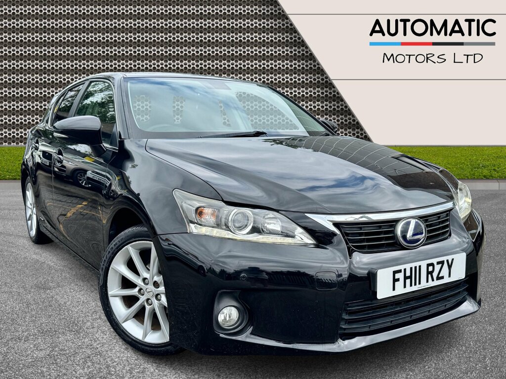 Lexus CT 1.8 200H Se-l Hatchback Hybrid Cvt Euro Black